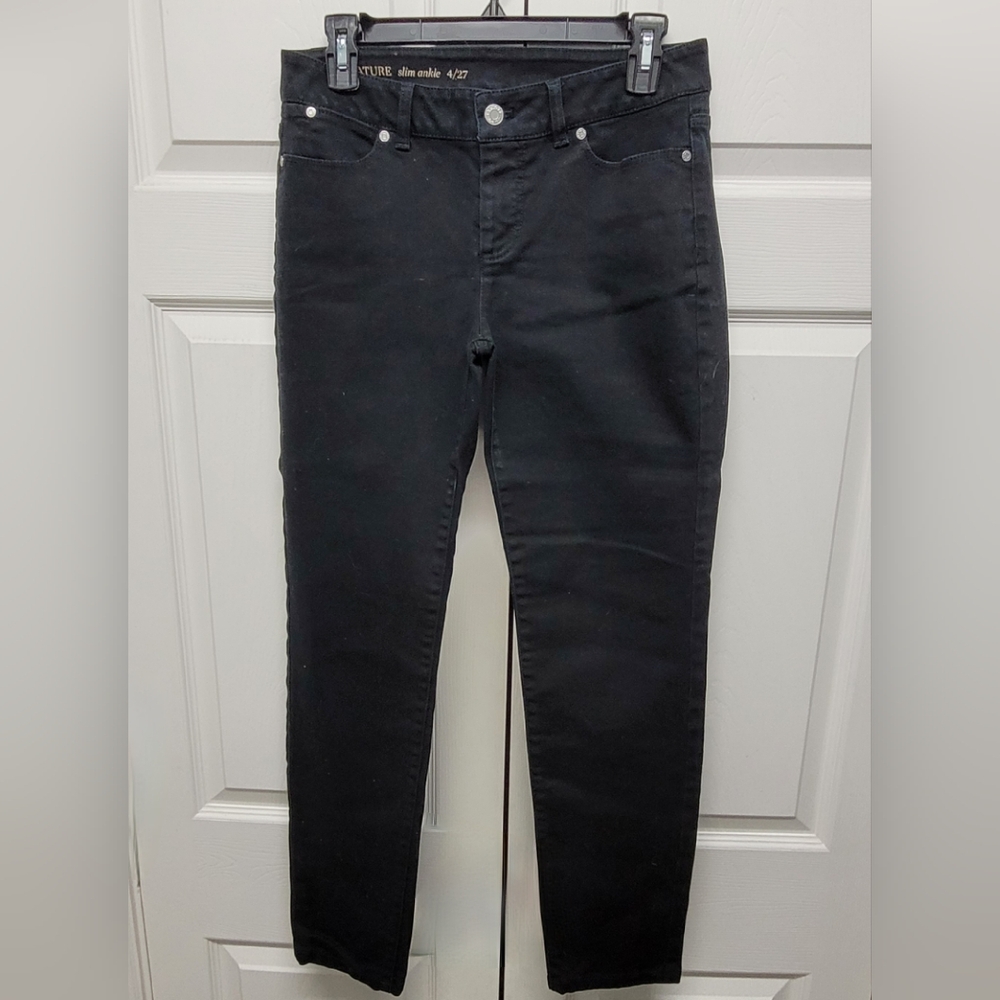 Talbots Signature Black Jeans, Size 4